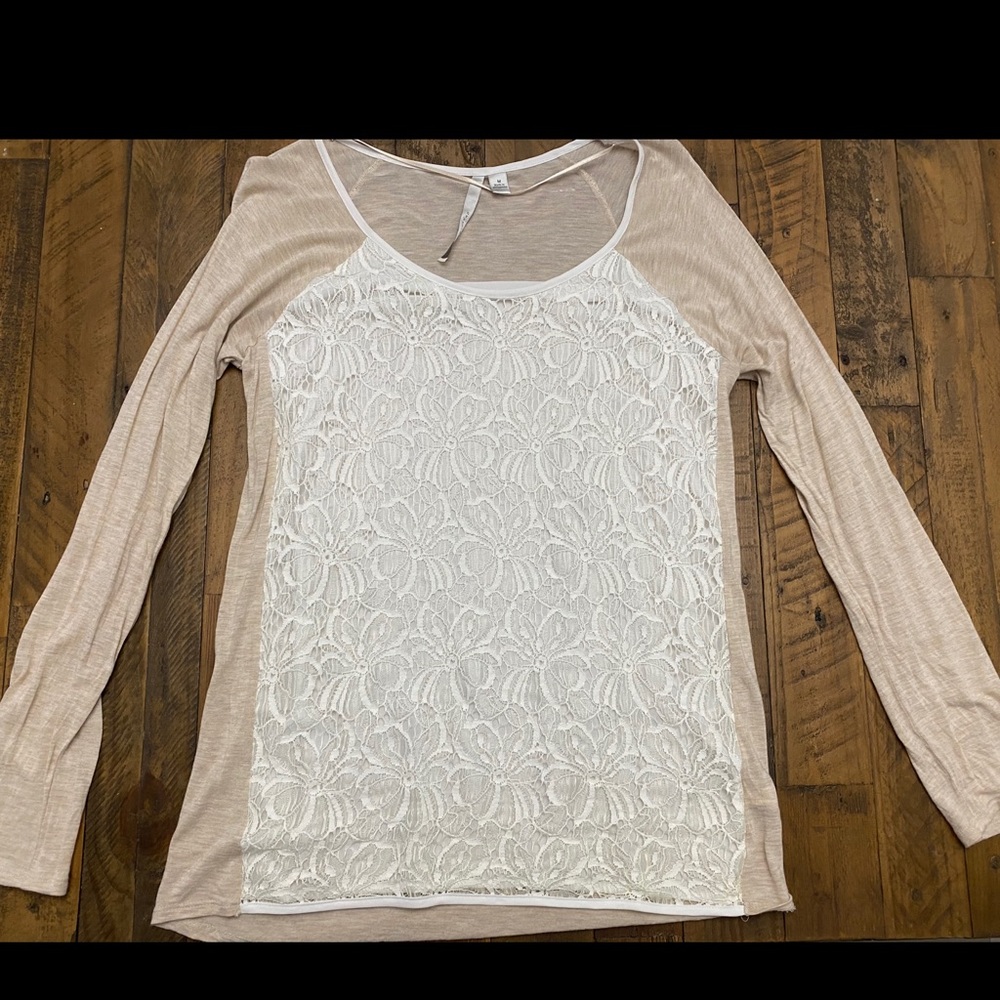 LC Lauren Conrad long sleeve with lace